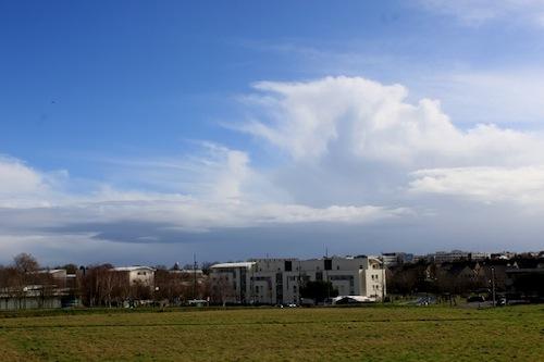 Cumulonimbus au-dessus de Nantes 
