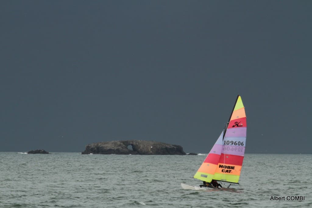 Orage sur la pierre percée.