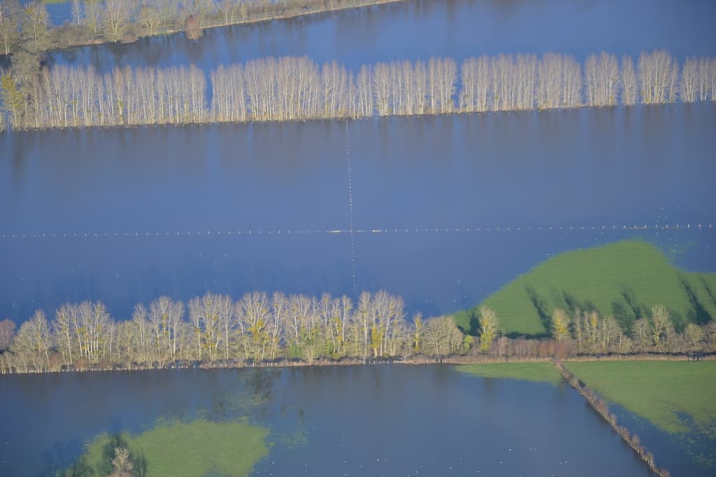 quand l'eau couvre les prés