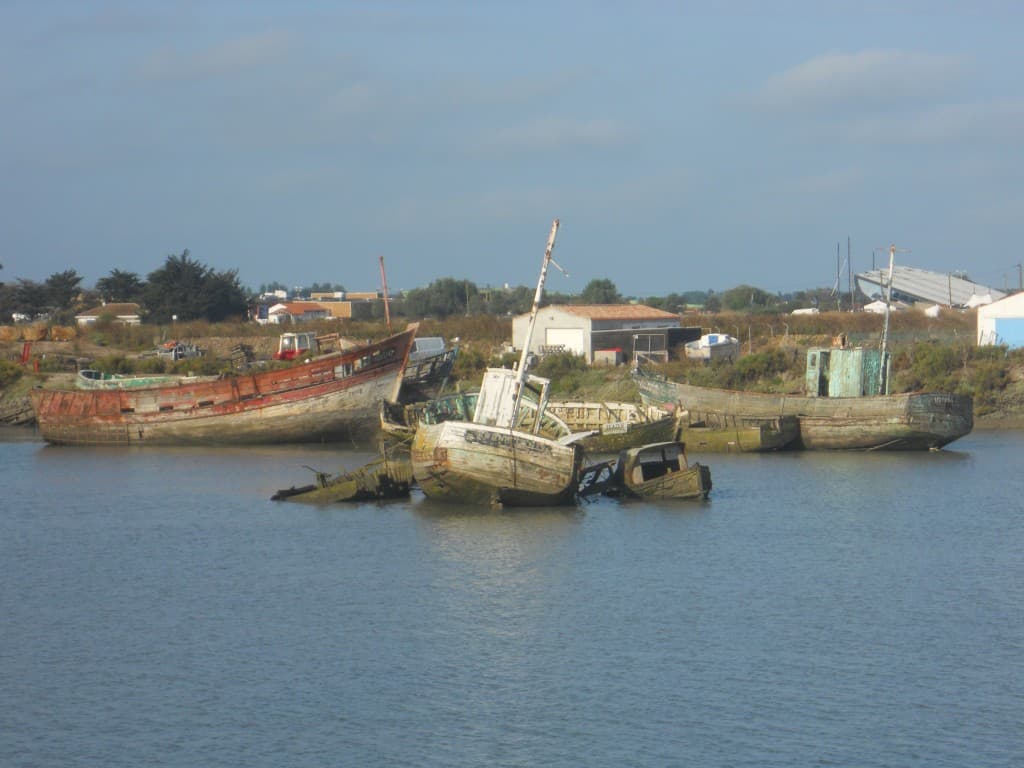 cimetiere des bateaux Noirmoutier