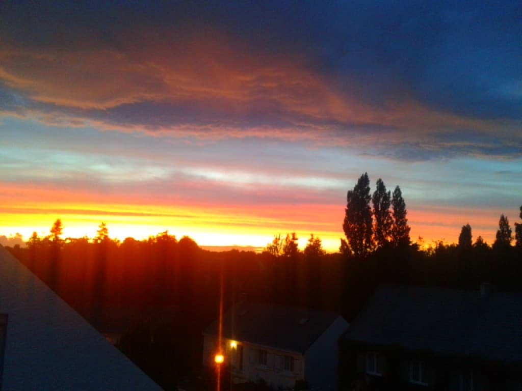 Coucher de Soleil de fin d'été...