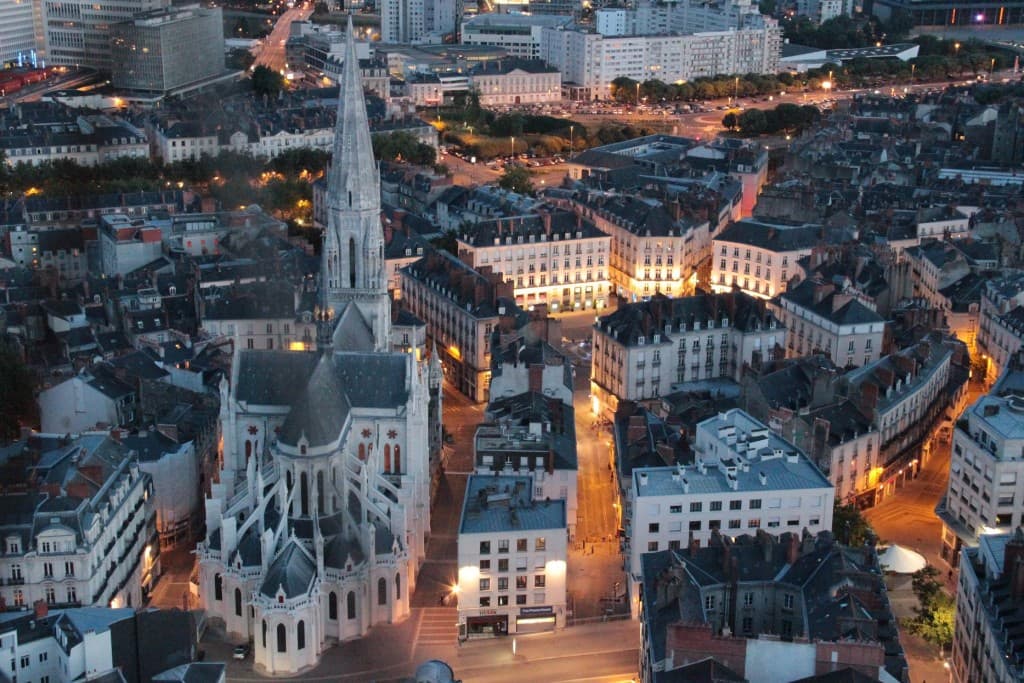 Du haut de la tour de Bretagne