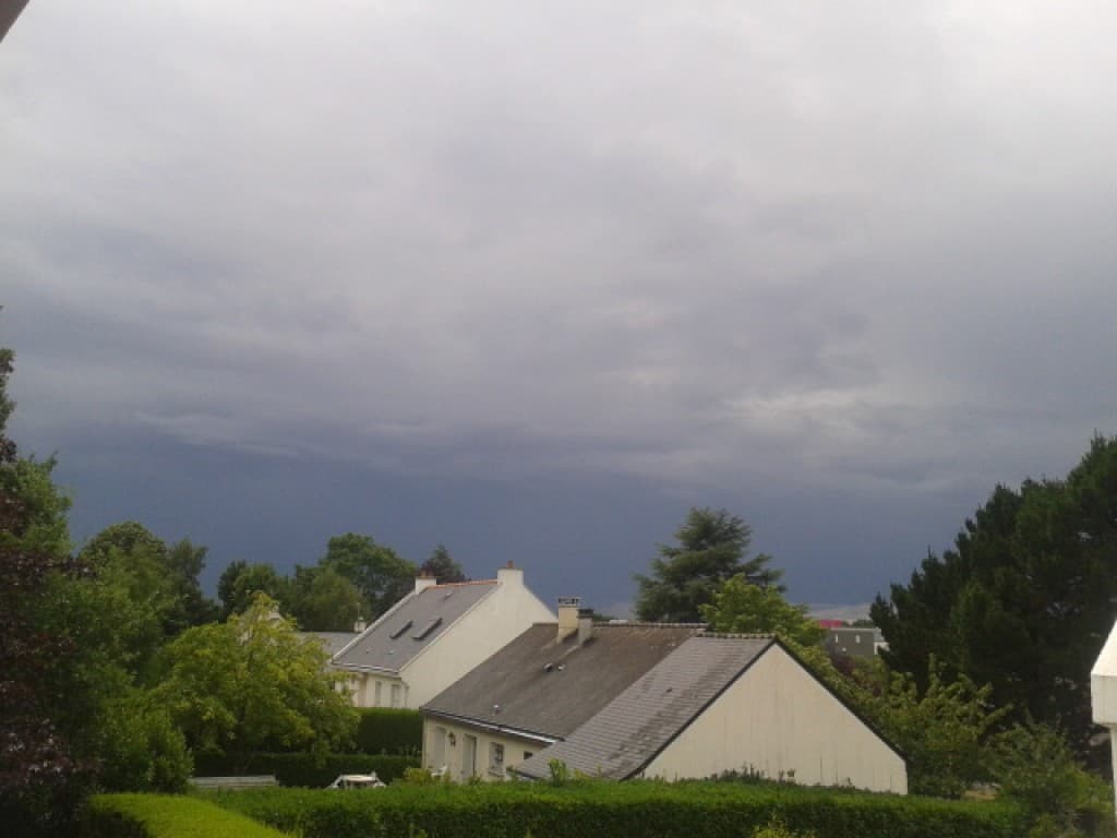 Orage vers le sud-ouest