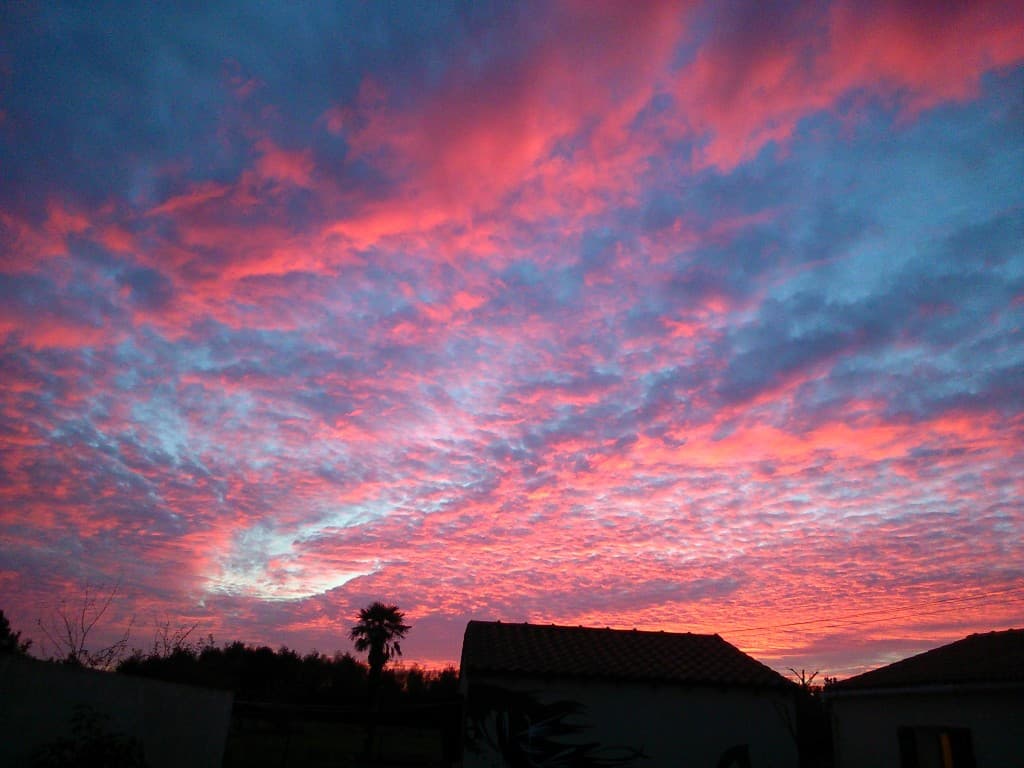 fabuleux couché de soleil !