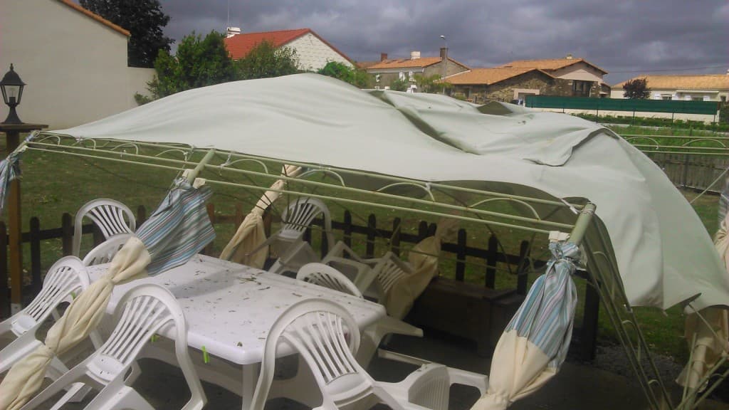tempete au mois d'aout 2015