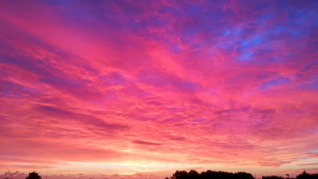 Ciel en feu