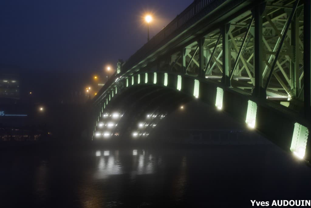 Fin d'une journée froide et brumeuse !