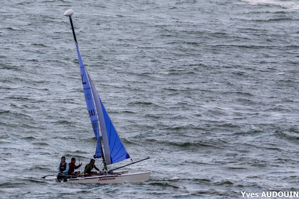 Vent et mer agitée