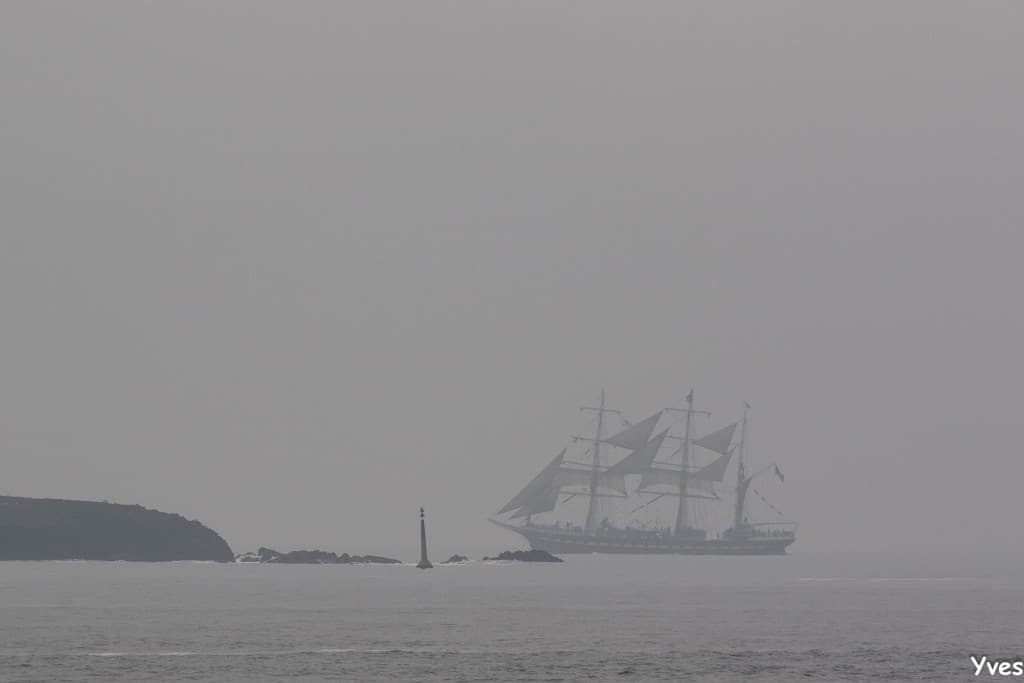 Brume en début d'après-midi