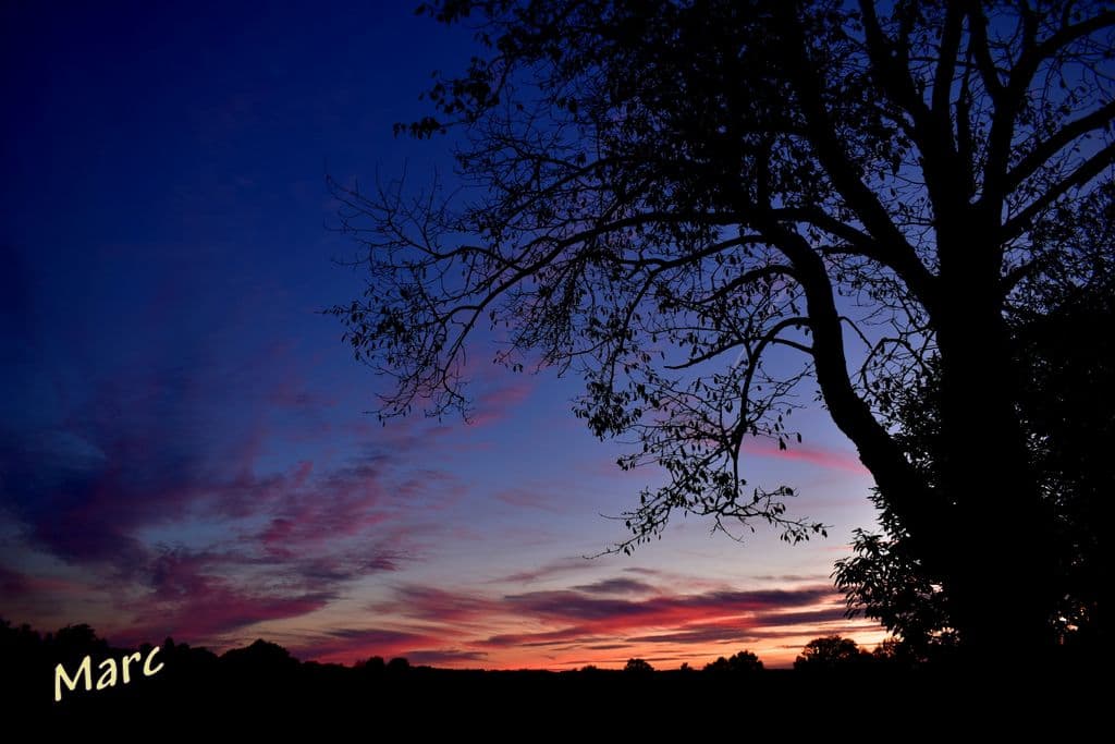 Coucher en Haute Vienne