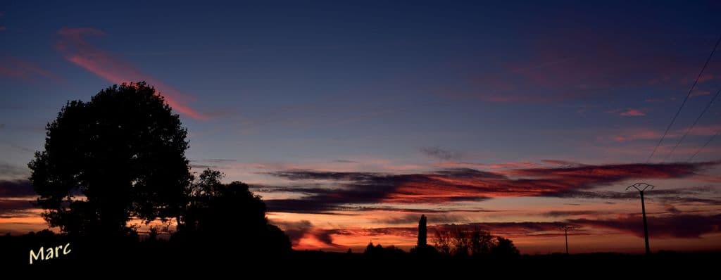 Coucher en Haute Vienne