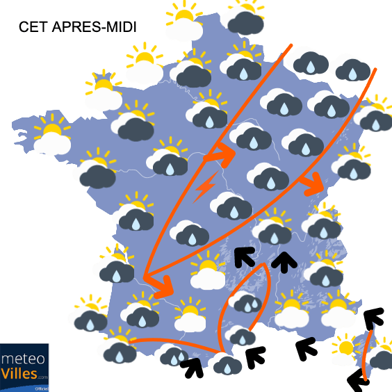 Toujours très perturbé et moins doux