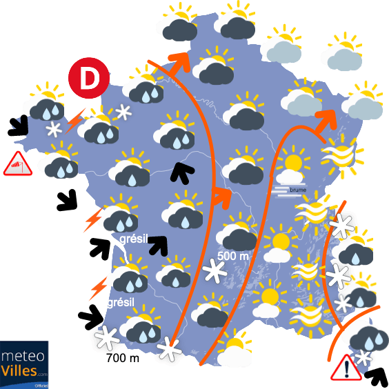 Pas de réelle accalmie avant le lundi 14 décembre