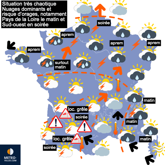 Gare aux orages de ce week-end