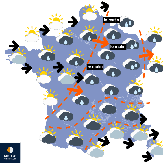 Toujours pas de pluie près de la Méditerranée...