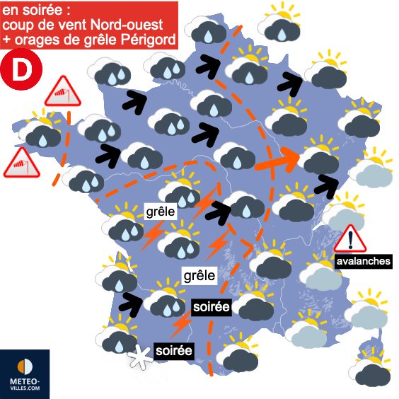 Une météo en dents de scie