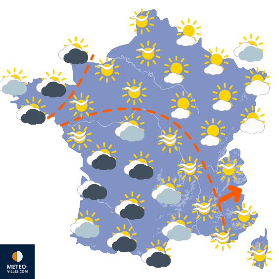 Au moins une semaine de temps sec, ou quasiment...