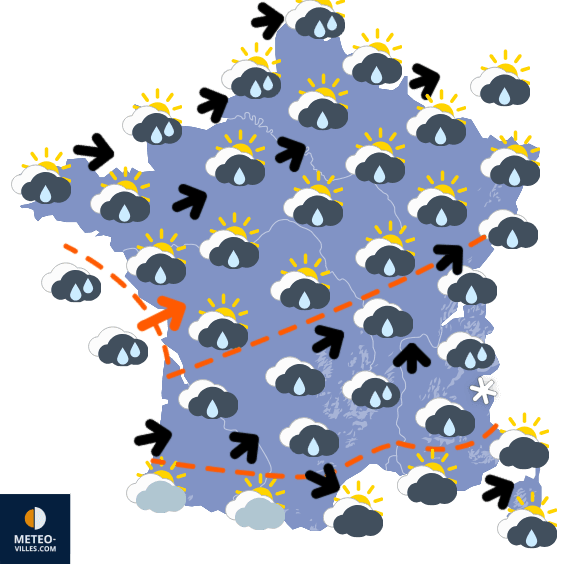 Inquiétante et potentielle tempête de jeudi