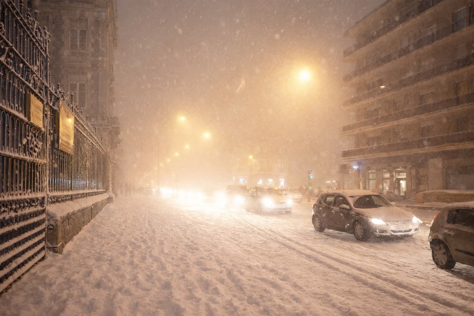Les scénarios d'abondantes chutes de neige après le 1er janvier