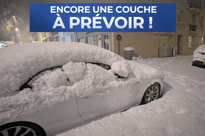 Retour de la neige dans le nord-est