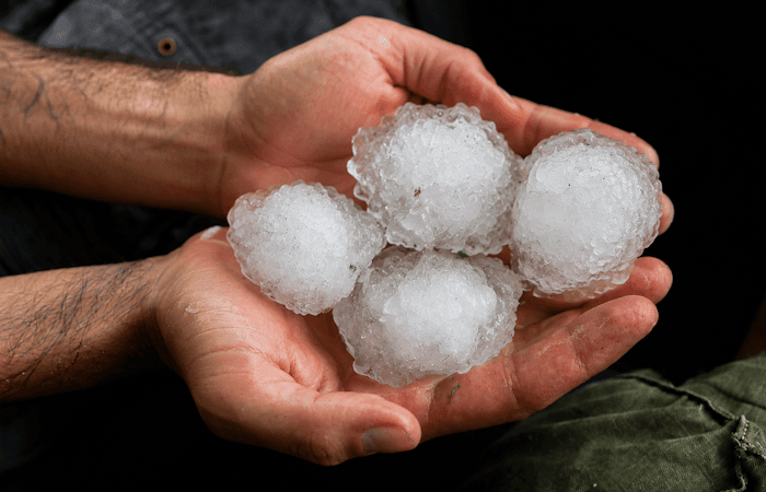 La fin de cette canicule historique pourrait engendrer des orages de grêle particulièrement violents
