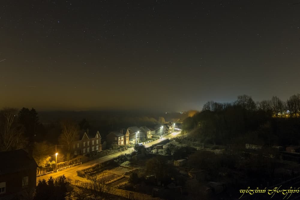 Brume dans la vallée