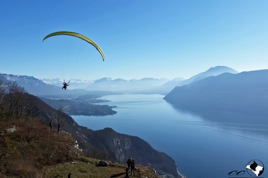 Lac du Bourget vue de La Chambotte