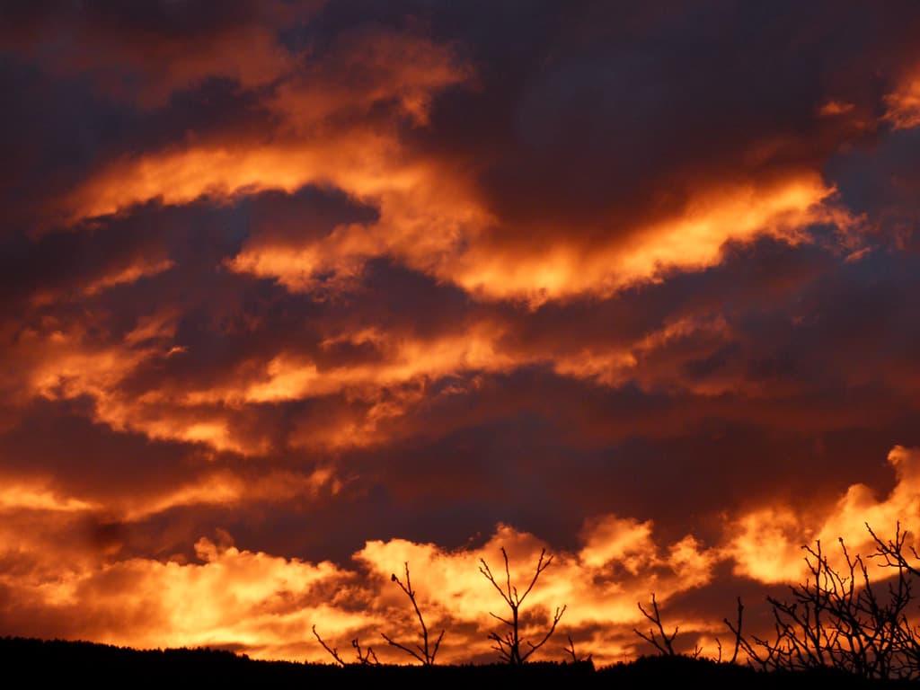 Semnoz en feu
