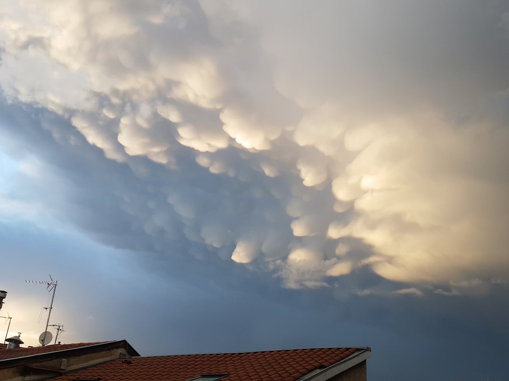 Nuages du soir