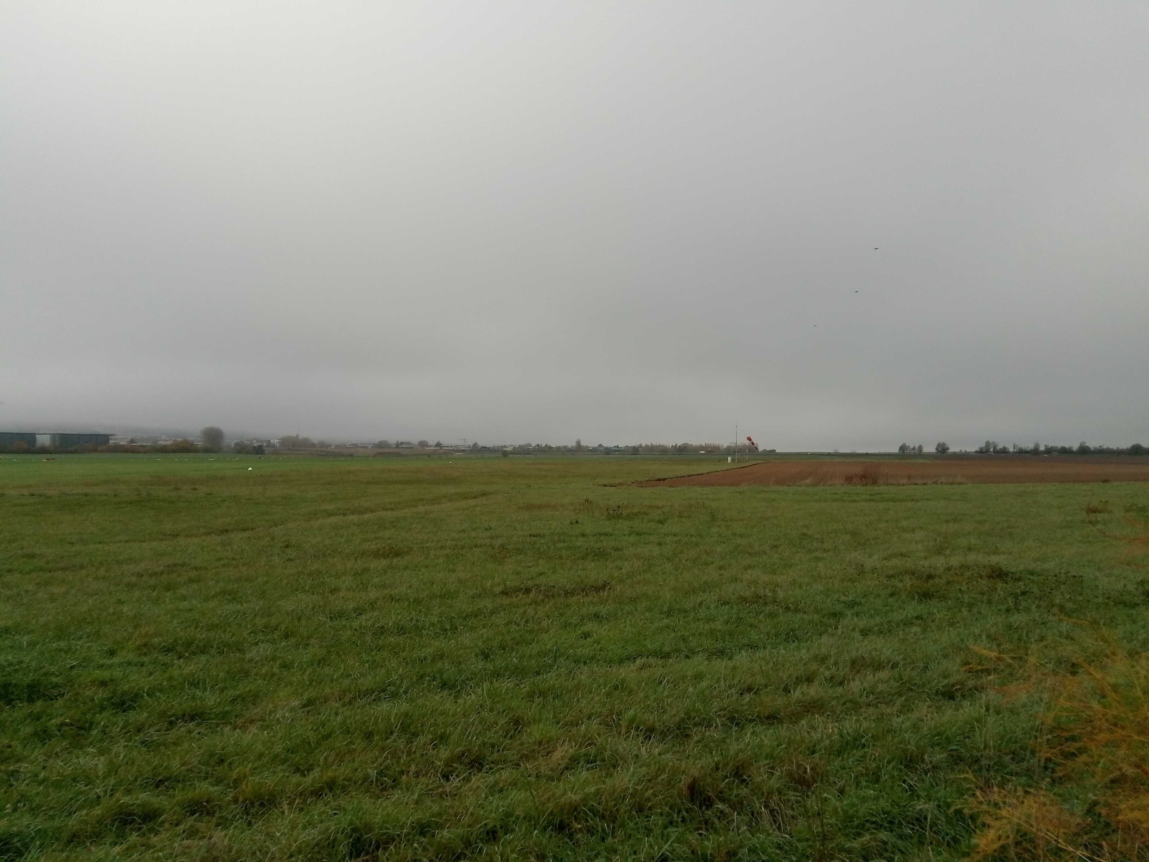 brouillard sur aérodrome
