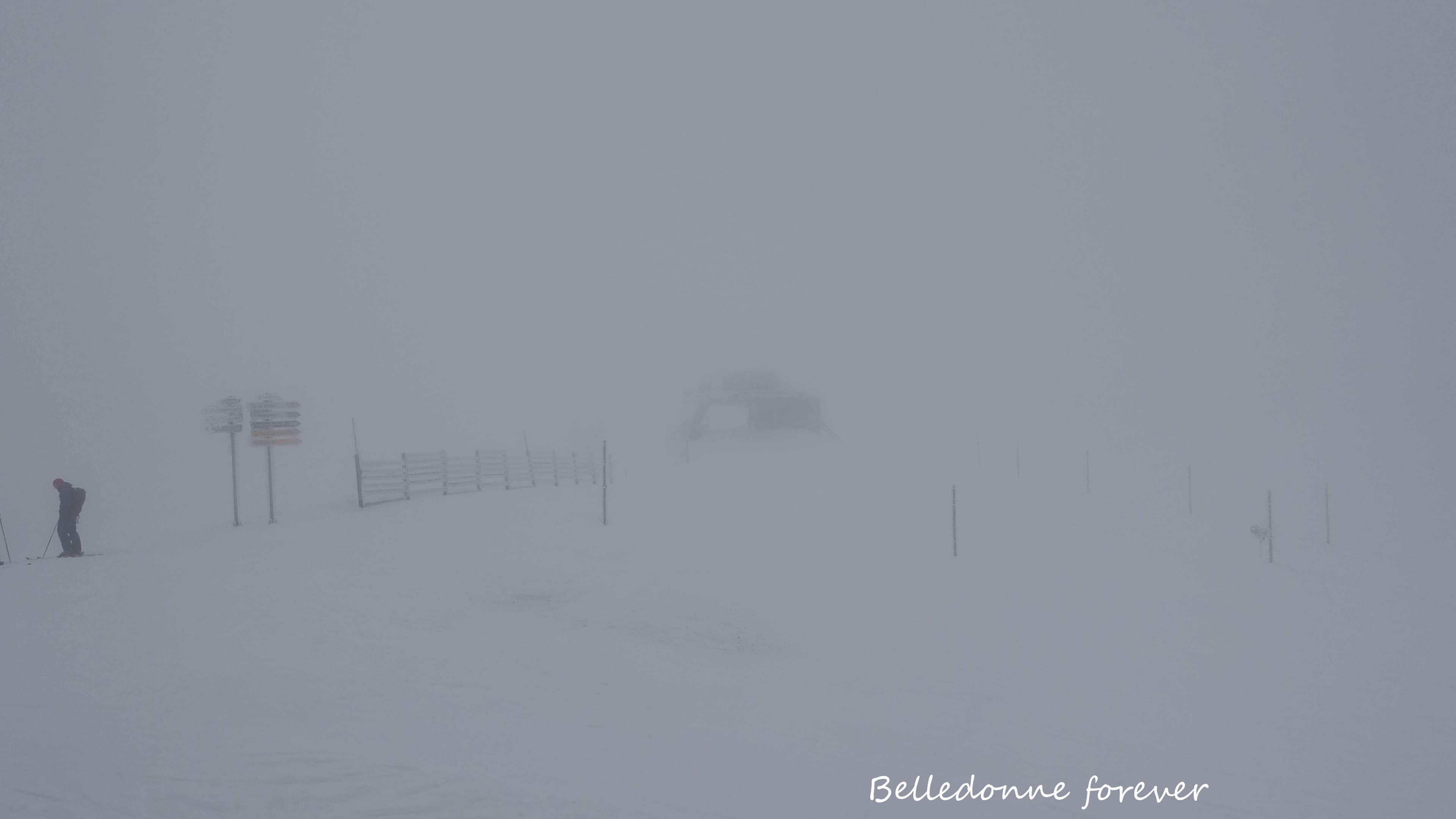 Le célèbre brouillard ce chamrousse température frisquette A.P.