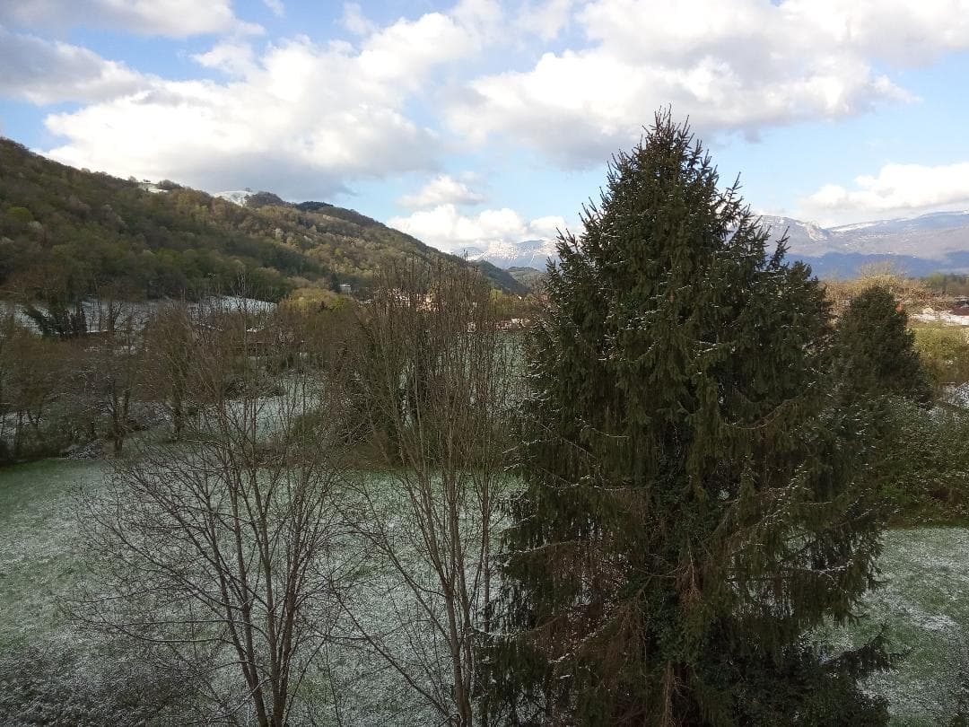 Neige ce matin