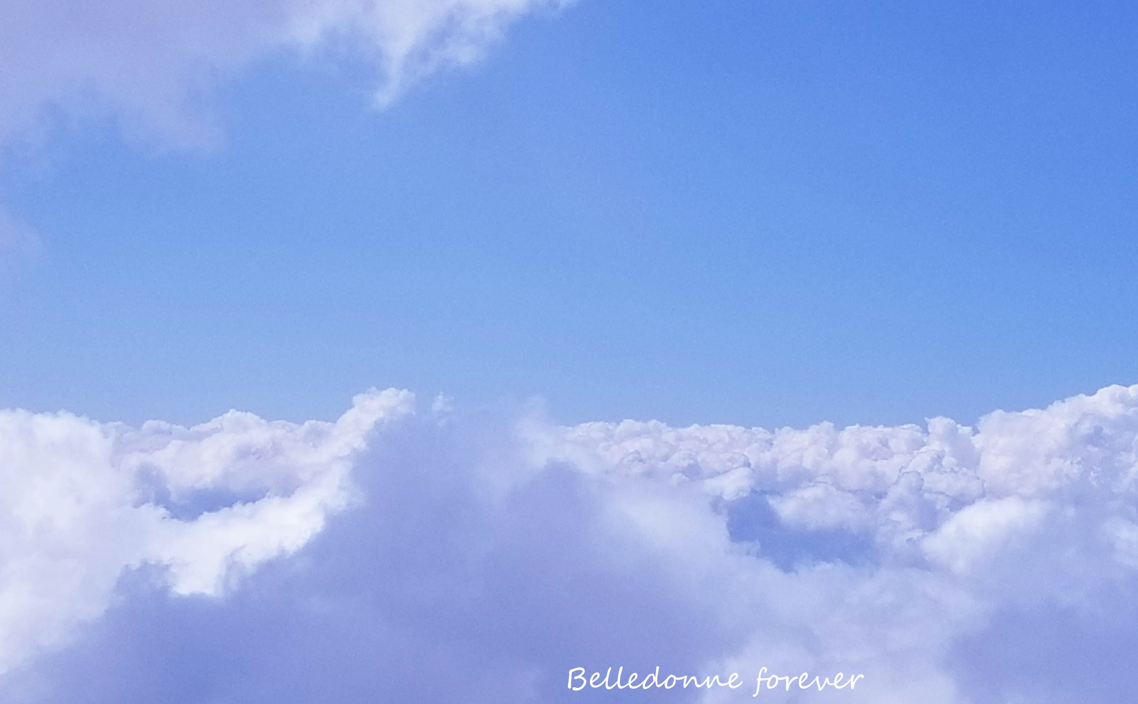 Toujours des nuages photo, prise lors d'une trouée A.P.