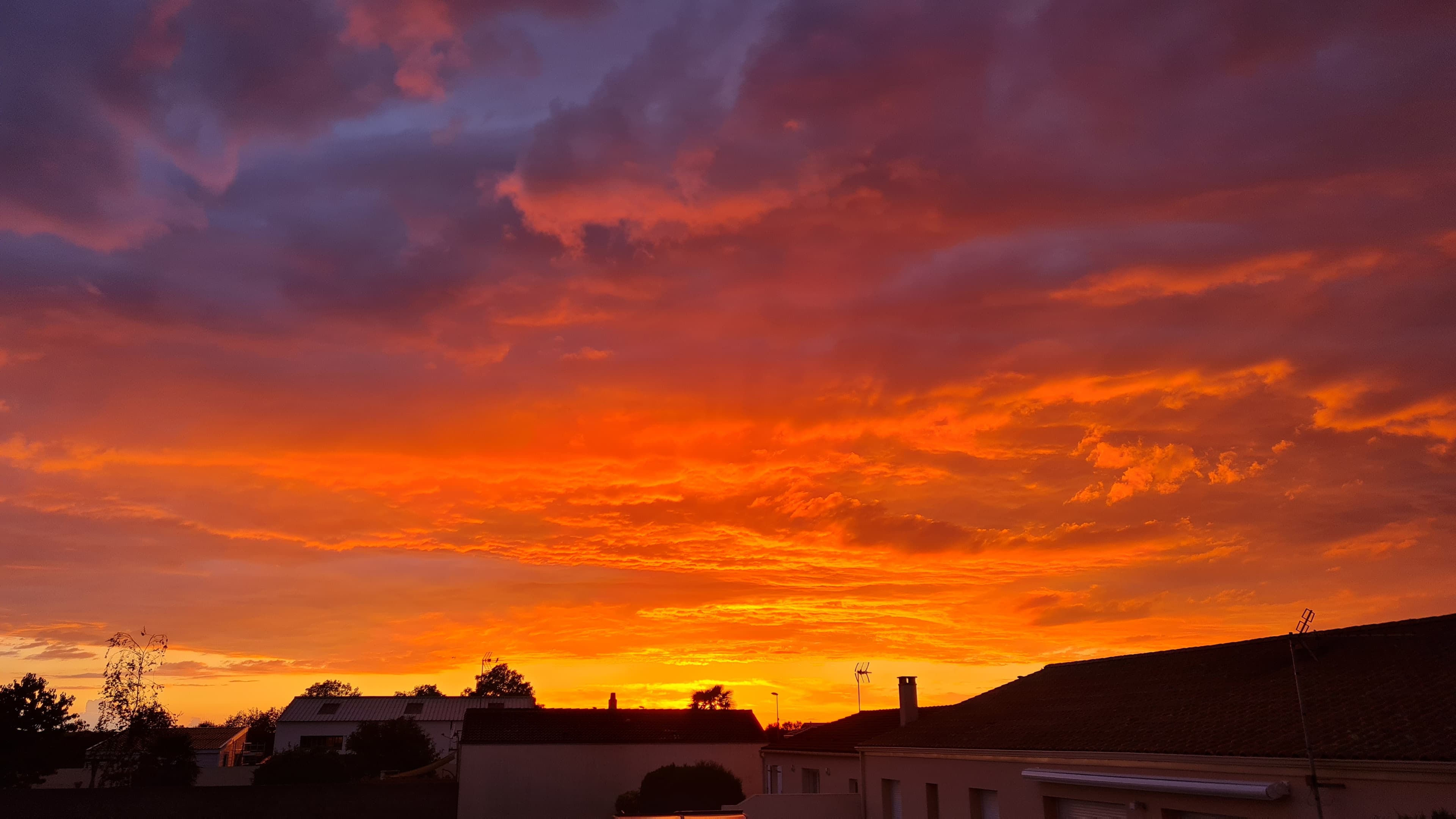 Ciel de feu