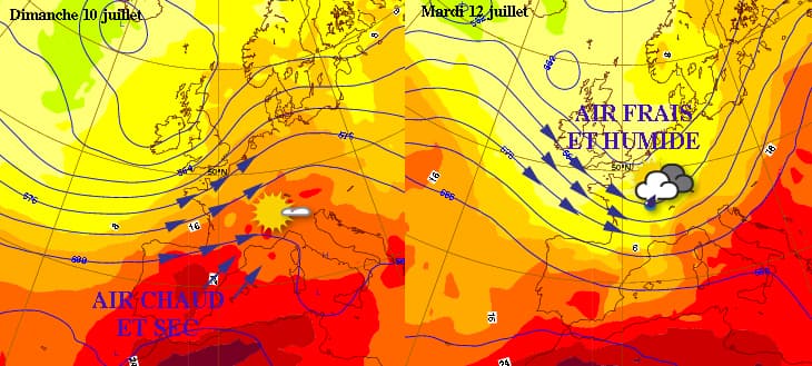 Image d'illustration pour La fraicheur et l'humidité de retour dès lundi 