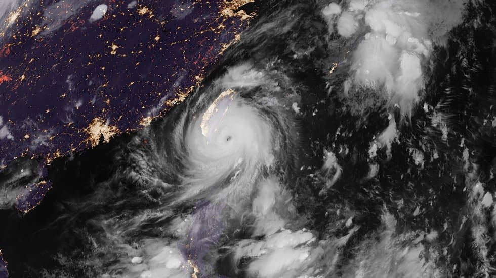 Image d'illustration pour Taïwan frappé par le typhon Nepartak 