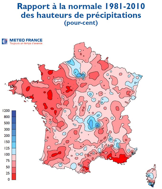 Image d'illustration pour Bilan météo officiel d'août 2013 en France