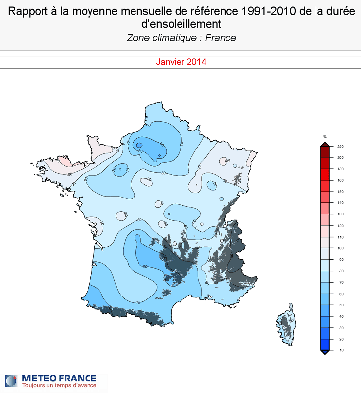 Image d'illustration pour Records de douceur et de pluviométrie en janvier