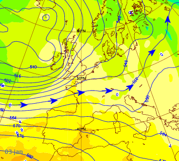 Image d'illustration pour Coups de vent, pluie et douceur début 2014