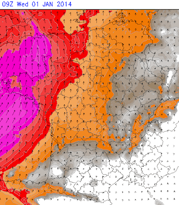 Image d'illustration pour Coups de vent, pluie et douceur début 2014