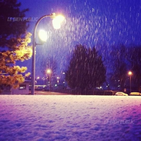 Image d'illustration pour Neige et intempéries sous la dépression Mayla au coeur de la France