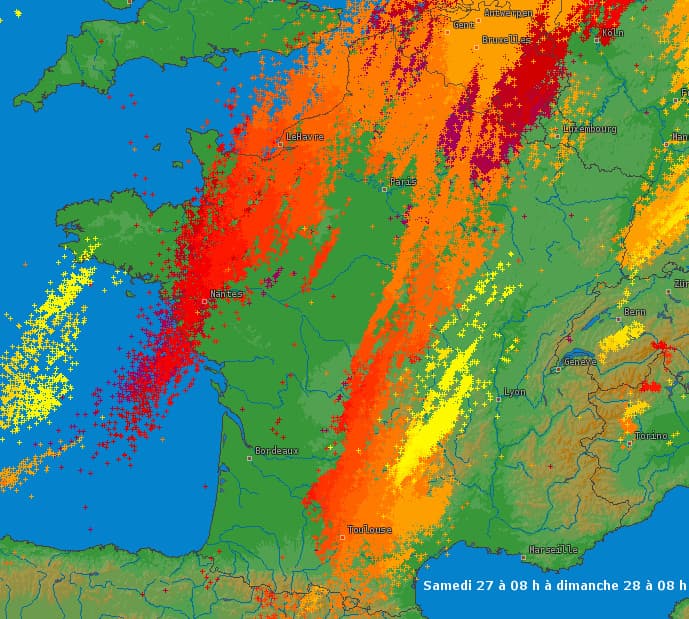Image d'illustration pour Orages : rafales de vent et inondations
