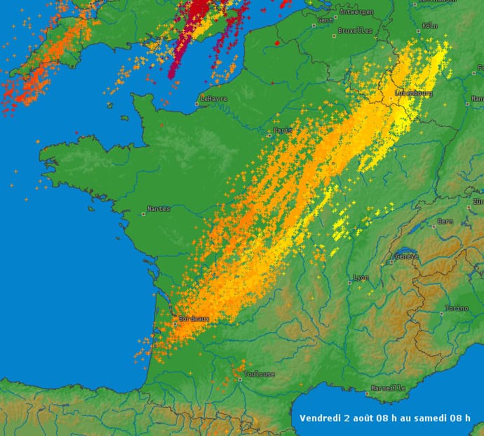 Image d'illustration pour Orages de grêle dans le Sud Ouest