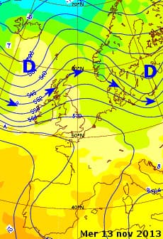 Image d'illustration pour Pluie, fraîcheur et neige sur la France