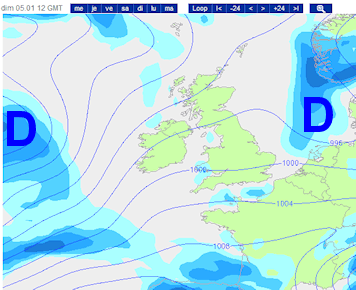 Image d'illustration pour Coups de vent, pluie et douceur début 2014
