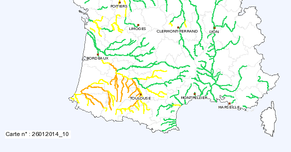 Image d'illustration pour Suivi des intempéries dans le Sud-Ouest et près des Pyrénées