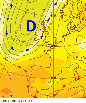 Image d'illustration pour La semaine prochaine : chaleur, orage, autan, foehn, sirocco, pluie de sable