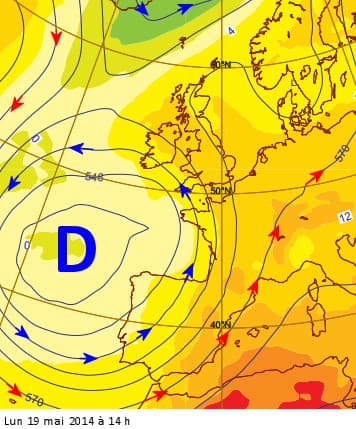 Image d'illustration pour La semaine prochaine : chaleur, orage, autan, foehn, sirocco, pluie de sable