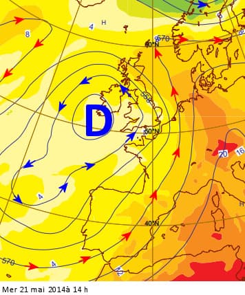 Image d'illustration pour La semaine prochaine : chaleur, orage, autan, foehn, sirocco, pluie de sable