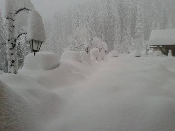 Image d'illustration pour Fortes chutes de neige sur les Alpes Italiennes